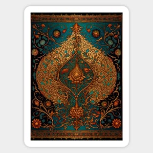 Persian carpet design 7 Sticker